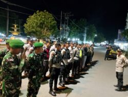 Gabungan TNI dan Polri Lakukan Patroli KRYD untuk Menjaga Situasi Kondusif