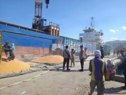 Polsek Kawasan Laut Bima Melakukan Patroli Rutin di Areal Dermaga Palabuhan Laut Bima