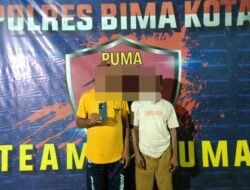 Tim Puma I Polres Bima Kota Berhasil Mengamankan 2 Terduga Pelaku Penadahan dalam Kasus Pencurian