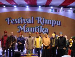 Polres Bima Kota amankan Peresmian Pawai Rimpu Mantika Kota Bima oleh Mentri Kemenparekraf Sandiago Uno