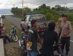 Berantas Kasus 3C dan Guankamtibmas Lainnya, Polsek Soromandi Gencarkan Patroli Cipkon Sore Hari