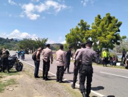 Sat Samapta Polres Bima, Laksanakan Pengamanan Perayaan Berdirinya Yamaha Club Obu Bima YKOC