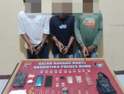 Perang Memberantas Narkoba, Sat Resnarkoba Polres Bima Berhasil Meringkus Komplotan Pengedar Dengan BB, 10,10 Gram Sahbu
