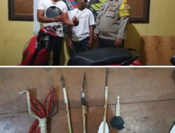 Belum Sempat Beraksi Robin Hood Asal Desa Ngali ini Keburu diamankan Tim URC Polsek Belo