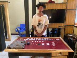 “War On Drugs” Satreskoba  Polres Bima Ringkus Terduga Pengedar Shabu Seberat  5,50 gram