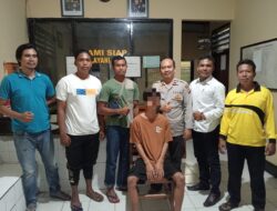 16 Hari Diburu Terduga Pelaku  Penganiayaan ini Dibekuk Personel Polsek Bolo