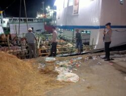 Patroli Rutin Polsek Kawasan Palubuhan Laut Bima Ciptakan Keamanan di Area Pelabuhan