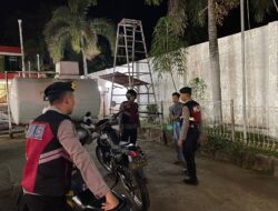 Patroli Malam Unit Turjawali Sat Samapta Polres Bima Kota Jaga Keamanan dan Ketertiban Masyarakat
