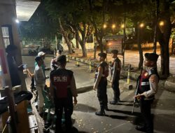 Patroli Malam Sat Samapta Polres Bima Kota Jaga Keamanan Pantai Lawata dan Kota Bima