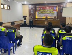 Tingkatkan Kemampuan Personel, Polres Bima Gelar Laktapuan Teknis Fungsi Lalulintas