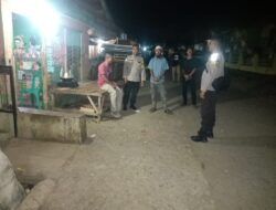 Patroli Cipkon dan KRYD, Polsek Donggo  Imbau Warga Jaga Kamtibmas dan Tidak Melakukan Karhutla