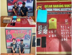 Gerombolan Pengedar Sabu Digulung Tim Opsnal Sat Resnarkoba Polres Bima Kota