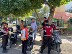 Pastikan Sitkamtibmas Aman Menjelang hari raya idul adhar, Pilkada serentak thn 2024, Unit Patmor Polres Bima Gencarkan Patroli KRYD.
