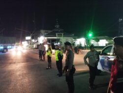 Antisipasi Kasus 3C dan Balap Liar Satlantas Polres Bima Laksanakan Patroli Malam