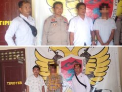 Dua  Dari Tiga Pelaku Asusila Berhasil di Borgol Unit Reskrim dan Unit Intelkam Polsek Woha