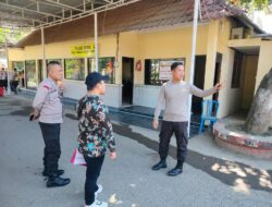 Wakili Kapolres Bima, Kabag SDM Terima Tim Penilai Lomba Kebersihan Mako, Sambut HUT Bhayangkara Ke-78