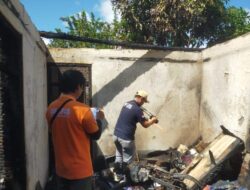 Satu Unit Rumah di Desa Sie Ludes Terbakar, Polres Bima Terjunkan Tim Inafis