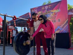 Lomba Senam Kreasi Warnai Semarak Hari Jadi Bhayangkara ke-78 Polres Bima Kota