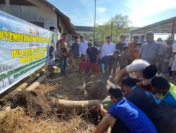 Polres Bima Kota Berbagi 10 Ekor Sapi di Hari Idul Qurban 1445 Hijriah