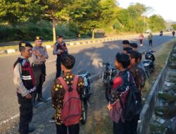 Cegah Tindak Kejahatan Jalanan Sat-samapta Polres Bima Rutin Laksanakan Patroli dan Pengaturan Lalin