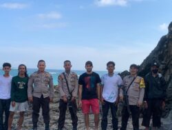 Pastikan Keamanan dan Kenyamanan Pengunjung, Personel Polsek Monta Hadir Melaksanakan PAM Wisata