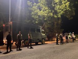 Antisipasi Tindak Kejahatan di Malam Hari Personel Gabungan Fungsi Polres Bima Rutin Laksanakan Patroli Malam
