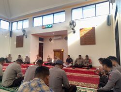 Polres Bima Kota Laksanakan Binrohtal bagi Personil yang Beragama Islam