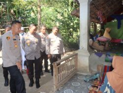 Kapolres Bima Kota Sambangi UMKM Pengrajin Tenun, Dukung Penguatan Ekonomi Warga