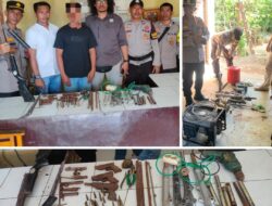 Terduga Spesialis Perakit Senmpira Asal Desa Samili Diamankan Personel Polsek Woha
