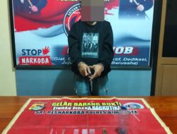 DPO Kasus Narkoba Tak Berkutik Saat Dibekuk Tim Opsnal Sat Resnarkoba Polres Bima Kota