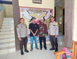 Sepekan Diburu Akhirnya Pelaku Penganiayaan ini Menyerahkan Diri Ke Mapolsek Monta