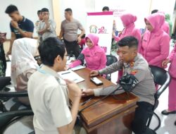 Peringati Hari Jadi Bhayangkara Ke-78, Polres Bima Gelar Bhakti Kesehatan Kapolres Bima: Setetes Darah Kita Menyelamatkan Ribuan Nyawa