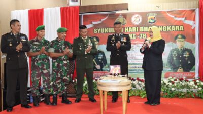 Penuh Khidmat, Polres Bima Gelar Syukur HUT Bhayangkara Ke-78 di Aula Kantor Bupati Bima