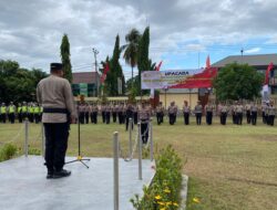 35 Personil Polres Bima Kota Naik Pangkat