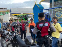 Sat Samapta Polres Bima Kota Gelar Patroli Dialogis Berikan Imbauan Kamtibmas kepada Masyarakat