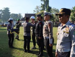Polres Bima Kota Gelar Apel Pasukan Operasi Patuh Rinjani 2024