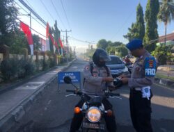 Sie Propam Polres Bima Kota Gelar Gaktibplin Dalam Rangka Ops Patuh Rinjani 2024