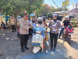 Polres Bima Kota Laksanakan Ops Patuh Rinjani 2024, Tindak Pelanggar Kasat Mata dengan Tilang