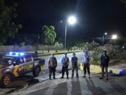 Patroli KRYD Personel Polsek Rasanae Barat untuk Memelihara Keamanan dan Ketertiban Masyarakat