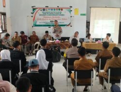 Sat Binmas Polres Bima, Sambangi SMPN 03 Donggo, Sosialisasi Pencegahan Narkoba, Pergaulan Bebas dan Judi online