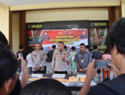 Polres Bima Kota Jaring 11 Tersangka Pengedar dan Pengguna Narkoba pada Operasi Antik Rinjani 2024