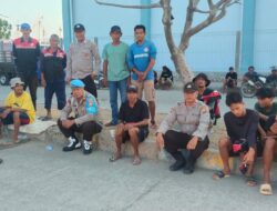 Polsek Kawasan Pelabuhan Laut Bima Laksanakan Kegiatan Jumat Curhat