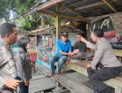 Sat Binmas Polres Bima Kota Gelar Kegiatan Jum’at Curhat di Kelurahan Monggonao untuk Pilkada Damai 2024