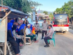 Sat Binmas Polres Bima Kota Gelar Giat Jumat Curhat di Kelurahan Lampe, Rasanae Timur