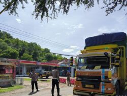 Operasi Lilin Rinjani dan Pengamanan Nataru, Personel Pos Pelayanan Melaksanakan Apel Pengecekan Pasukan
