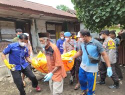 Polsek Sanggar Evakuasi Penemuan Mayat di Desa Taloko Kecamatan Sanggar