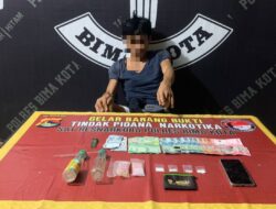 Perang Lawan Narkoba, Polsek Sape Lumpuhkan Pengedar Sabu yang Coba Kabur dan Melawan