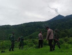 Sinegritas TNI-POLRI, Jaga Kelestarian Hutan Polsek Tambora Gelar Patroli Gabungan