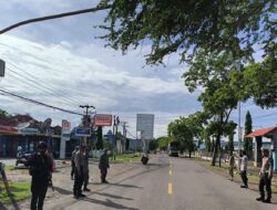 Cegah Guankamtibmas dan Kemacetan Personel Operasi Lilin Rinjani Pos Yan, Melaksanakan Patroli dan Pengaturan Arus Lalulintas