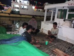 Polsek Kawasan Pelabuhan Laut Bima Laksanakan Cooling System di Areal Dermaga Pelabuhan